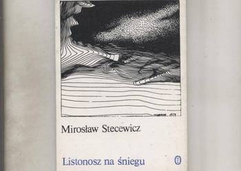 Listonosz na śniegu. - Stecewicz