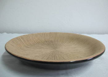 Talerz ceramiczny żłobiony fi=30 h=5