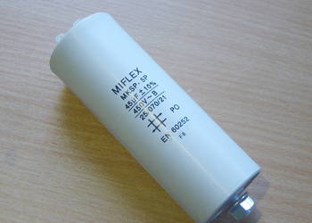 Kondensator rozruchowy, silnikowy 45uF MKSP-5 Miflex