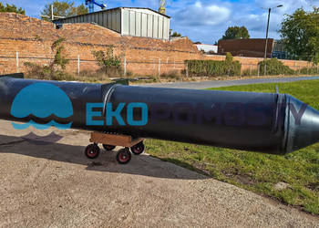 Pływak rurowy PE-HD 630mm - 4m, pomost pływający, platforma pływająca