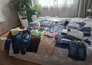 Paka ubrań wyprawka 52-86