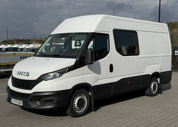 Iveco Daily 35S18 Brygadówka DOKA 7-osób Furgon l3H2 (Sprinter, Crafter, M…