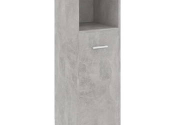 Szafka łazienkowa szarość betonu 30x30x95 cm WM-802592
