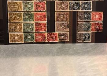 Znaczki niemieckie 1923