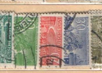 Zn. Berlin Mi 42, 4, 7, 9, 51, 3, 7 kas. 1949