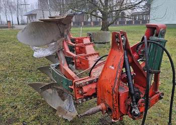 Pług Kverneland 4 skibowy, obrotowy, na resorze