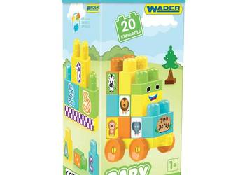 Wader Baby Blocks klocki 20 szt.