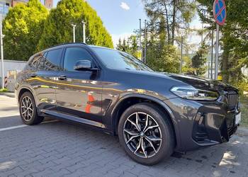 Sprzedam BMW X3, xDrive30i, 4x4, MSport, MPakiet, 2.0 benzyna, 2022 rok.