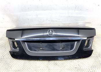 KLAPA TYŁ MERCEDES W212 Sedan/Limuzyna 09-16 CZARNY TYLNA, BAGAŻNIKA
