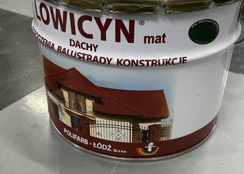 LOWICYN NA DACH  ZIELONY SOSNOWY RAL6028 MAT 10L