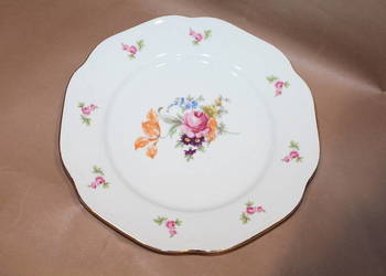 Porcelanowa patera w kwiaty Bohemia nr 1011