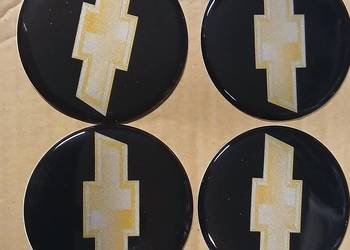 emblematy logo naklejki znaczki felgi dekielki kołpaki Chevrolet 55mm