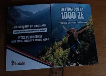 Bon turystyczny 1000zł Białka Tatrzańska nocleg! Voucher