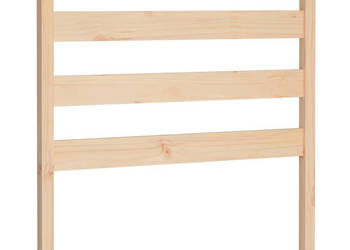 Wezgłowie łóżka 96x4x100 cm lite drewno sosnowe WM-818400