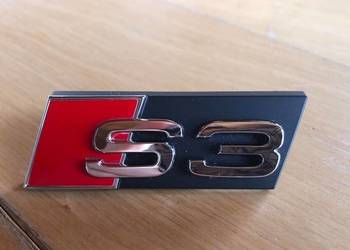 Emblemat S3 na przedni grill znaczek