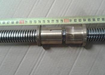 Śruba poprzeczna do tokarki 1M63 L=1156