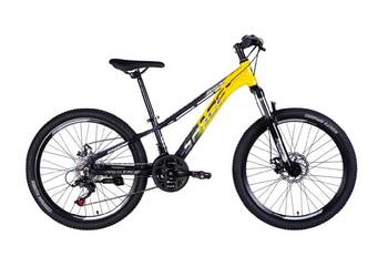 ROWER GÓRSKI MTB SPACE PHAETON 24 SZARO ŻÓŁTY NR 034