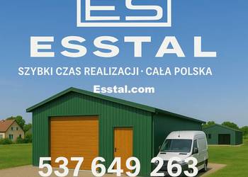 Mały Zielony Garaż Blaszany | Schowek na narzędzia | WIATKA – ESSTAL-