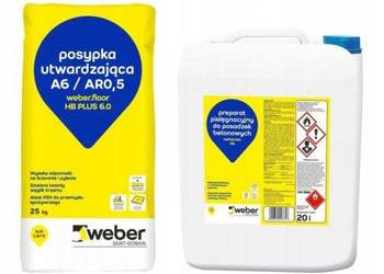 Impregnaty do posadzek tzw. folia w płynie, posypki