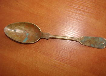 stara sygnowana łyżka