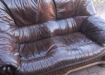 Sofy holenderskie skórzane,. Zapewniam transport