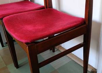 Krzesła bukowe 5 szt. Idealnie zachowane. Rzeszowska Fabryka Mebli PRL