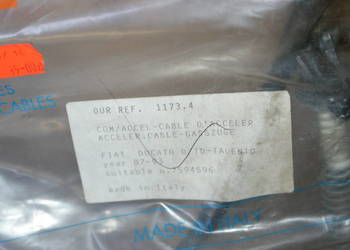 LINKA GAZU FIAT DUCATO 90-94 1,9TD