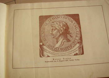 Die Traianssäule (Kolumna Trajana) 1941r