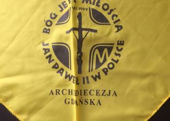 ( 274. ) Chusta Z Wizyty Papieża W Gdańsku