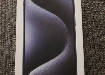 APPLE IPHONE 15 PRO 128GB | Blue titanium | Nowy