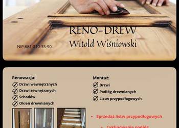 Renowacja drzwi ,schodów cyklinowanie podłóg Renowacja drzwi ,schodów cyklinowanie podłóg