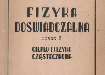 Fizyka doświadczalna.