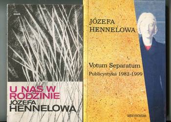 Votum Separatum Publicystyka 1982-1999  , U nas w rodzinie Józefa Hennelowa