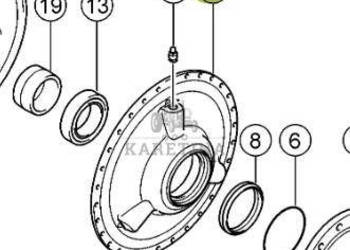 Claas Lexion 740 750 760 Obudowa Przekładni Gąsienic Gumowych 0007644061 0…