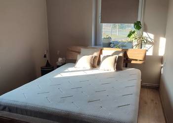 Łóżko z belek plus materac