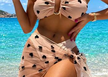 Bikini strój kąpielowy 3 częściowy