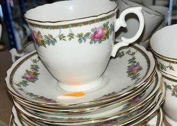 Filiżanka z talerzykiem deserowym. Made in England.