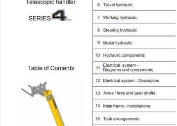 Liebherr TL435 TL442 TL445 instrukcja naprawy PL service