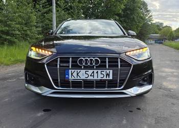 Audi A4 B9 Allroad LIFT 2.0TDI Quattro 2020r Matrix, ACC, Skóry, 360 FULL!!