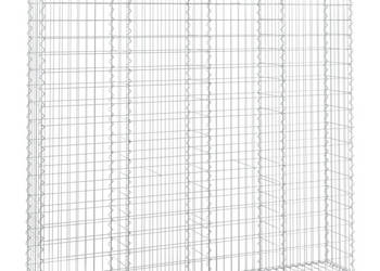 Kosze gabionowe 6 szt 200x30x180/200 cm galwanizowane żelazo WM-3145518