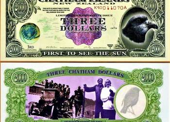 Chatham Islands i Arktyka - 3 banknoty polimerowe!