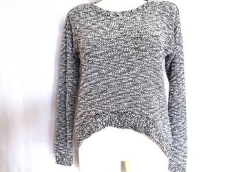 SWETER czarno-biały Damski r. 38 NOWY