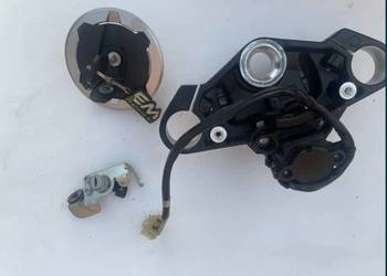 zestaw startowy stacyjka wlew paliwa zamek Kawasaki Z125 , 2