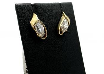 Złote Kolczyki pr. 585 2,16g