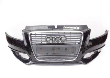 ZDERZAK PRZÓD PRZEDNI + ATRAPA LY9B AUDI A3 8P LIFT 08-12r S-LINE