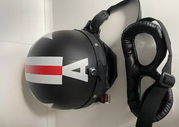 Kask gogle retro orzech choper bober harley rozmiar 56/60