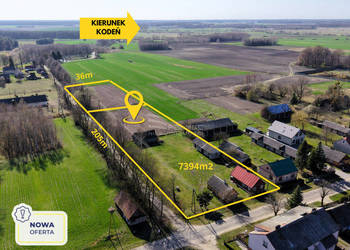 Działka siedliskowa w Kostomłotach nad Bugiem