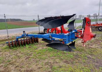 Pług 4 skibowy AGROLUX MRS z pacomatem DALBO overum obrotowy