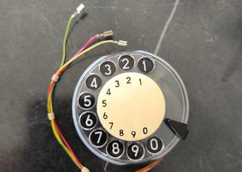 TARCZA TELEFONICZNA NUMEROWA PRL