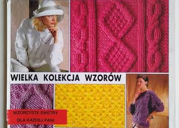 Swetry 12/1996 Wielka Kolekcja Wzorów druty